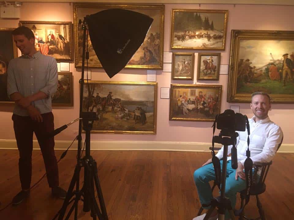 Nick Gray interview at the Fraunces Tavern Museum