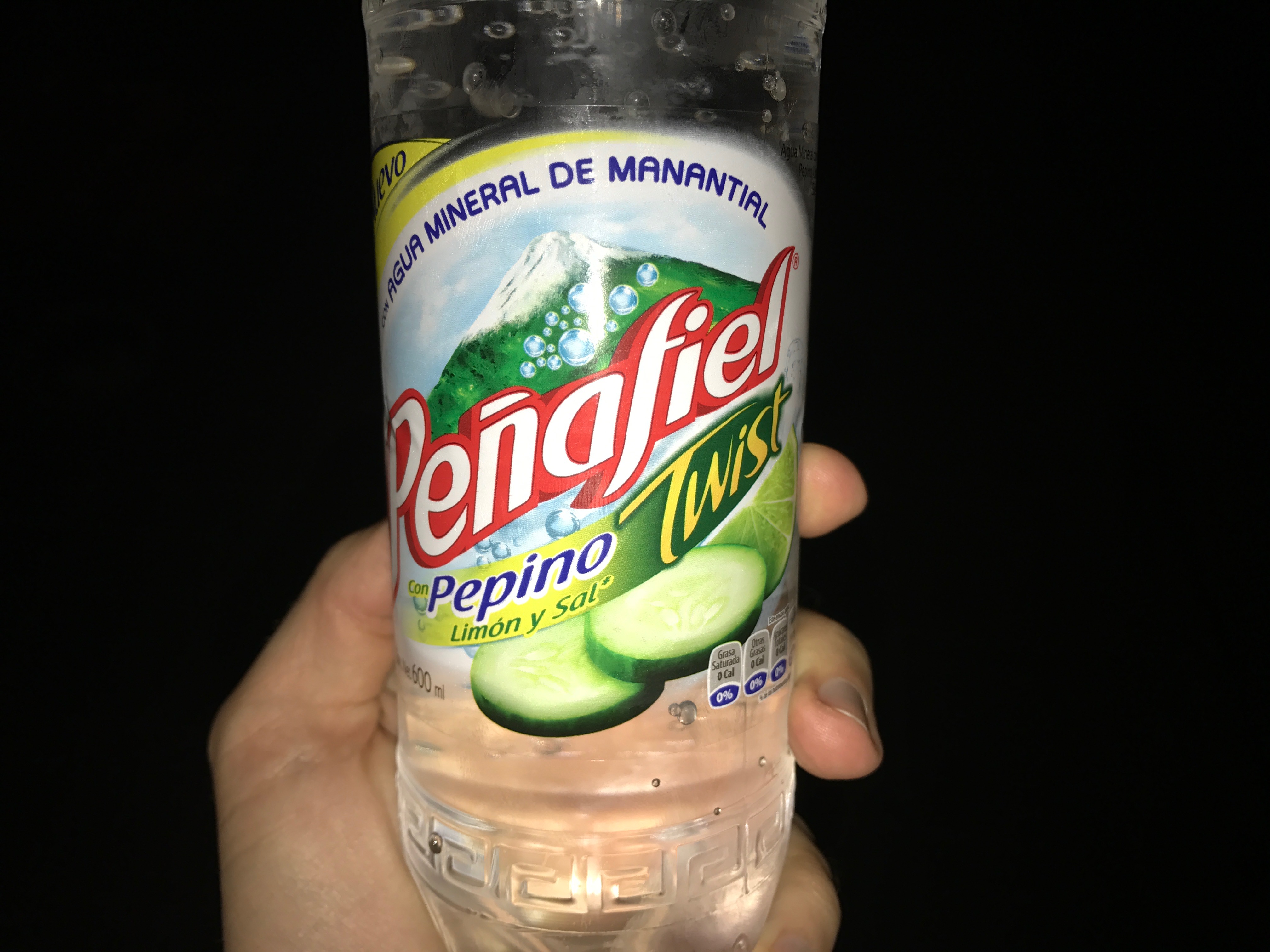 Bubbly flavored water