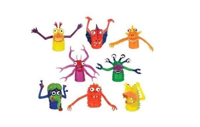 Finger monster finger puppets