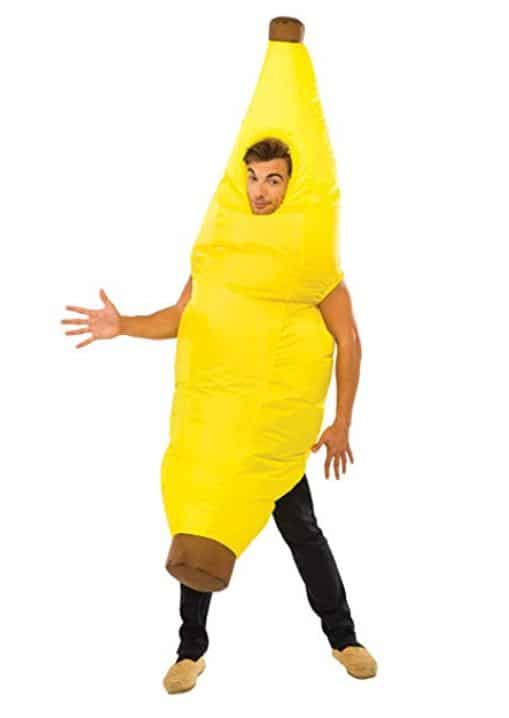 Inflatable banana costume