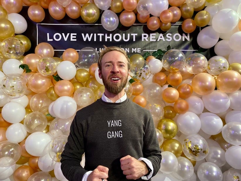 me and some balloons