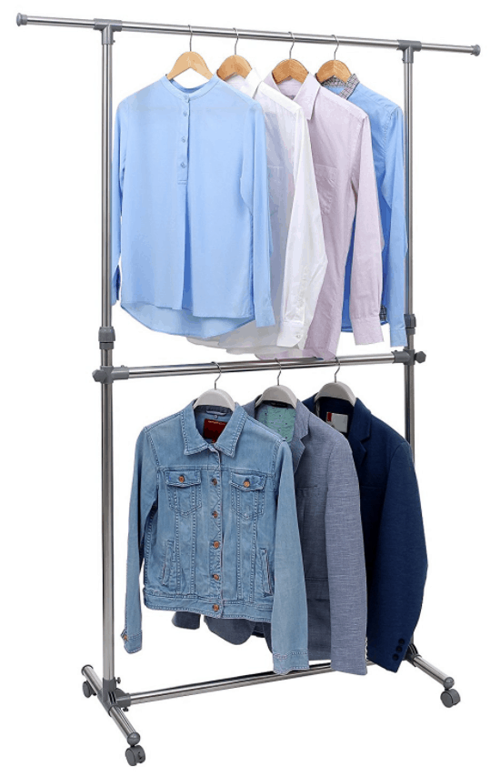 adjustable coat rack