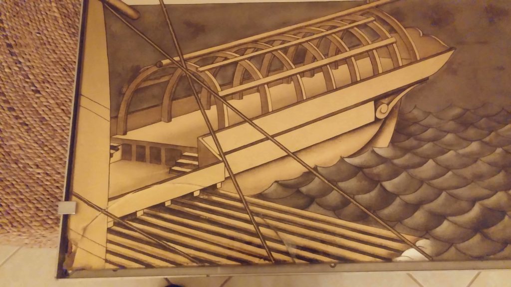 Close-up of bottom left panel corner