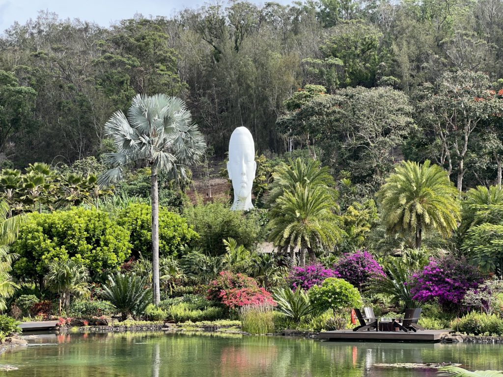 photo of Talaia by Jaume Plensa in Lanai Hawaii