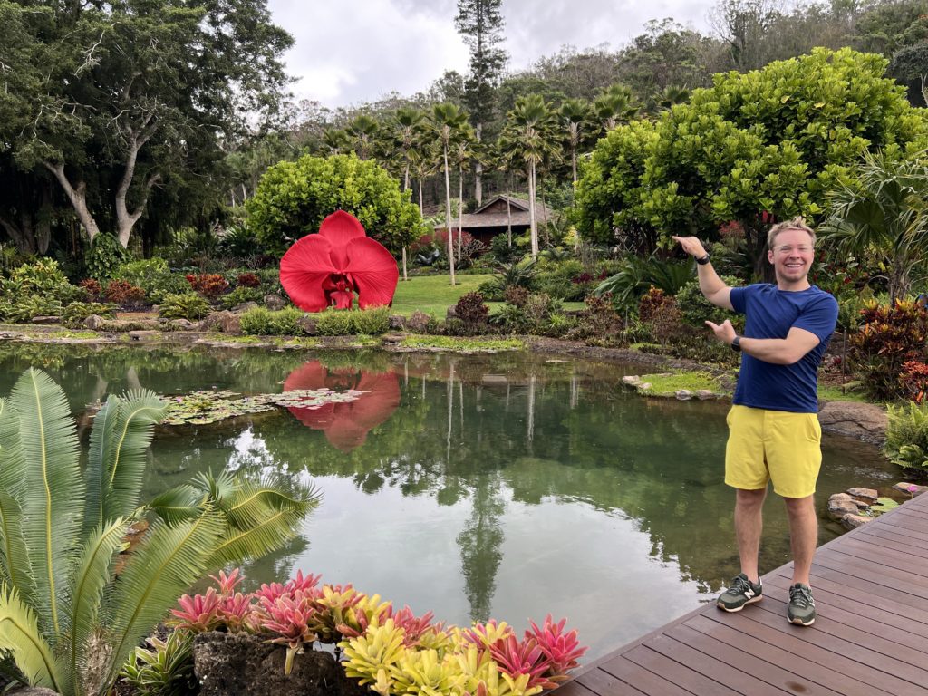 photo of Burning Desire by Marc Quinn in Lanai Hawaii