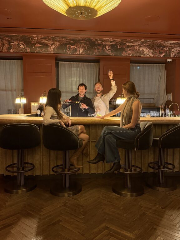 People having drinks