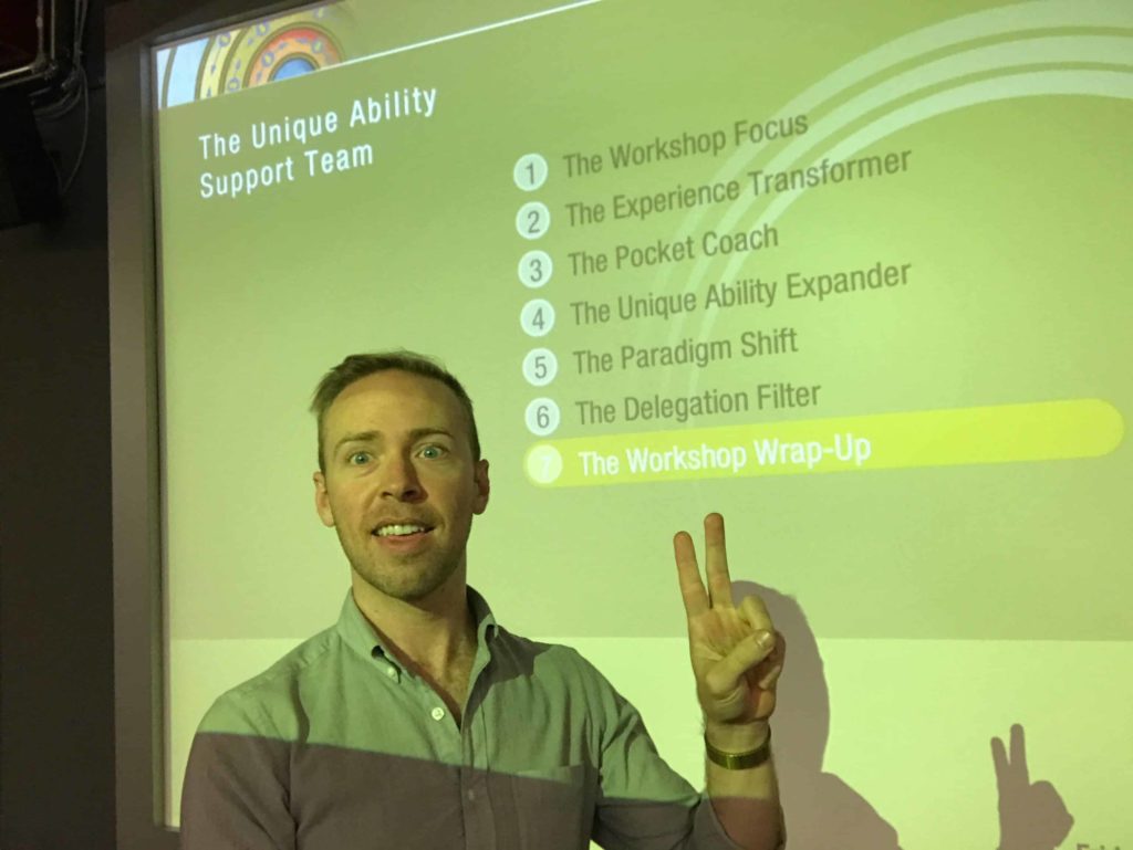 Nick Gray at the Strategic Coach Workshop in Toronto
