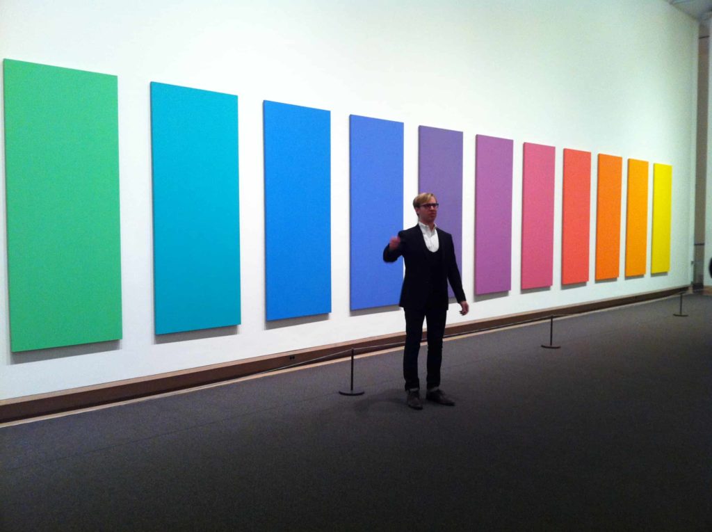Birthday Tour from Brian Quinn in front of Spectrum V