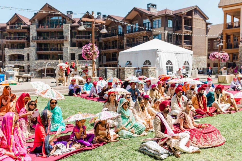 Lake Tahoe and Northstar Village for an Indian wedding