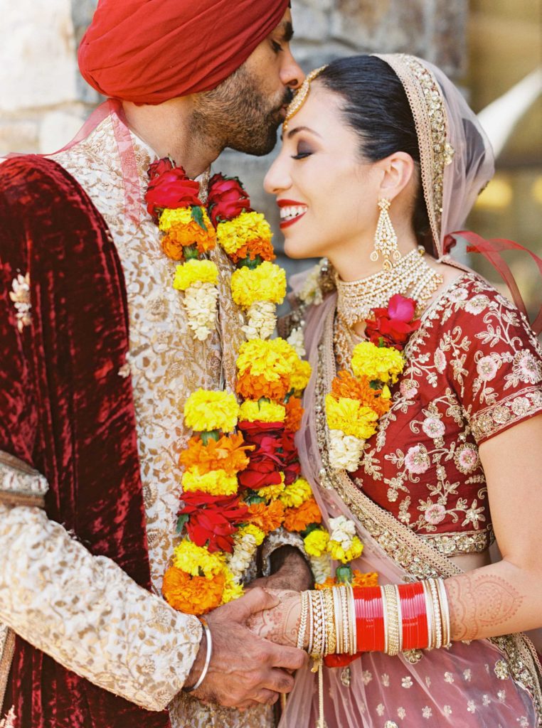 Ramit and Cassandra on their wedding day