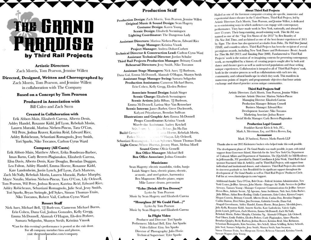 Cast list
