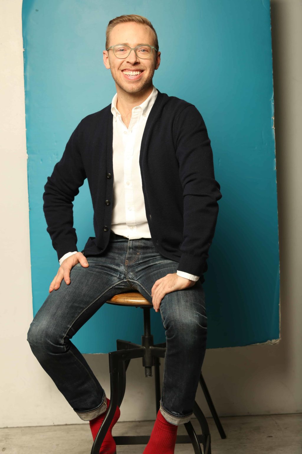 Casual image of Nick Gray, very casual