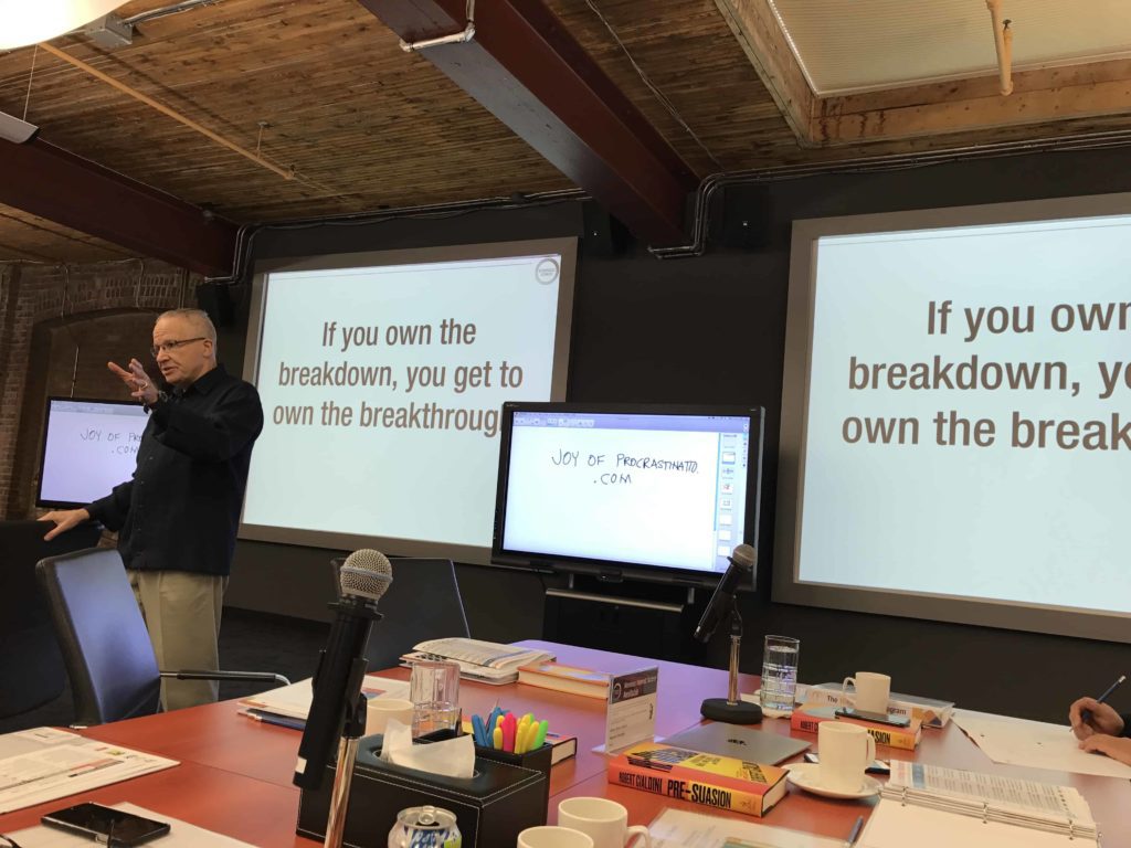 Dan Sullivan at the Strategic Coach in Toronto, Canada