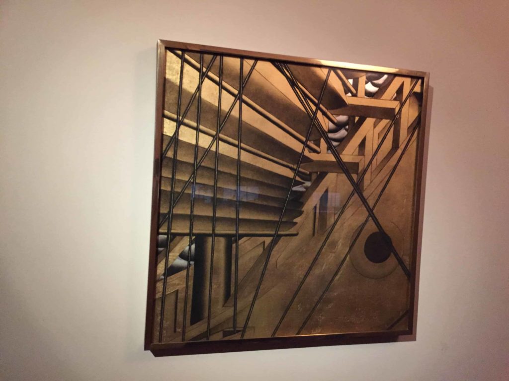 Dupas square panel in NYC