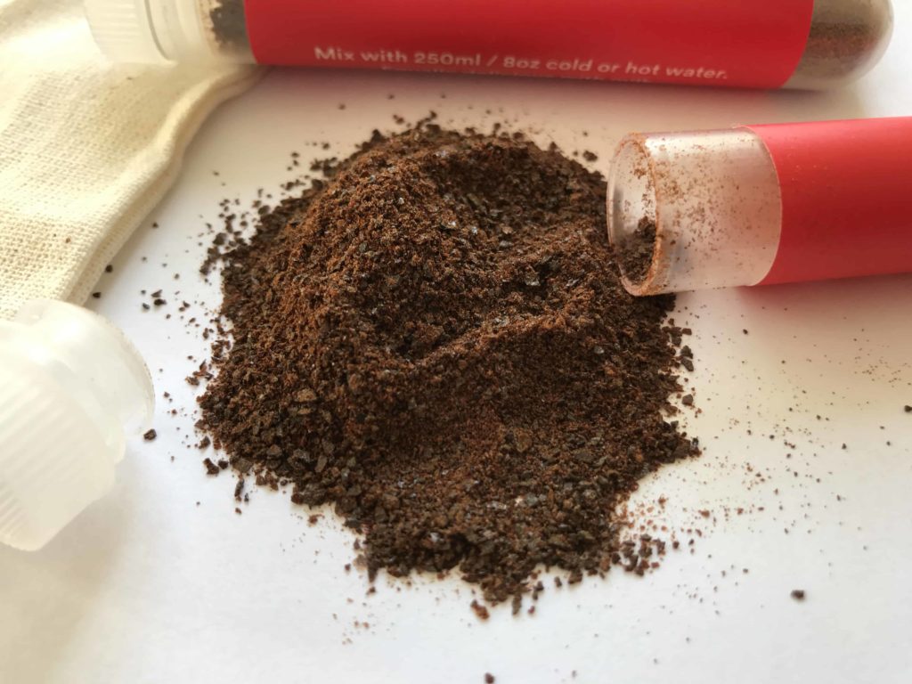 brown powdered coffee crystals instant coffee but better