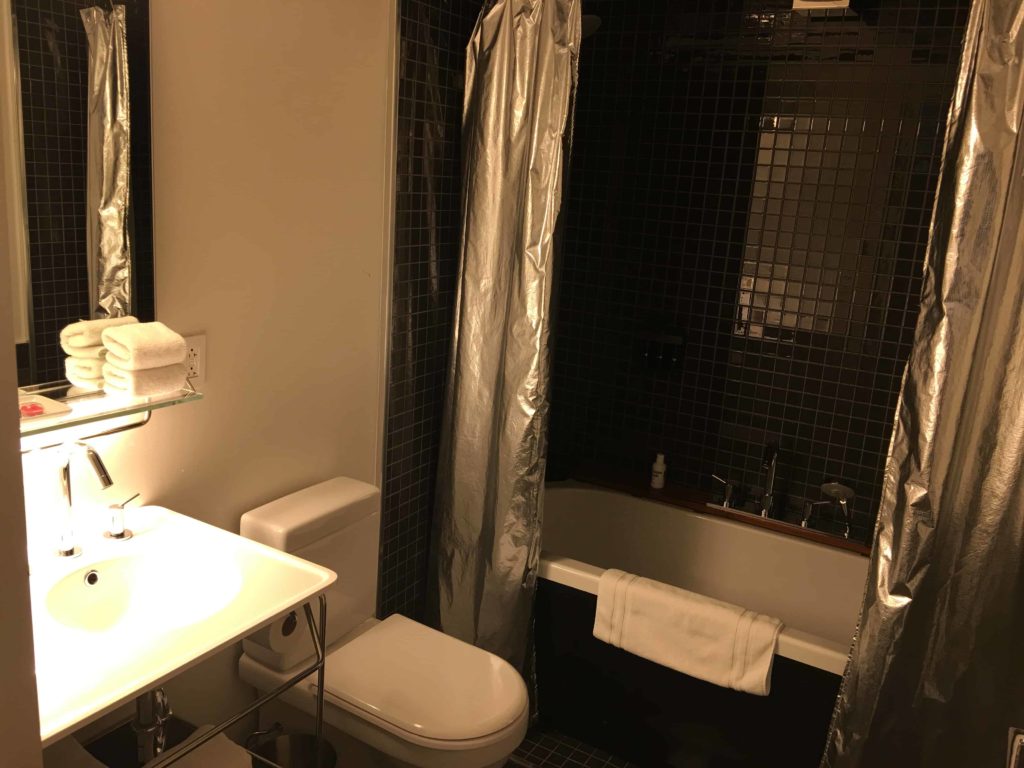 Bathroom at The Standard East Village.