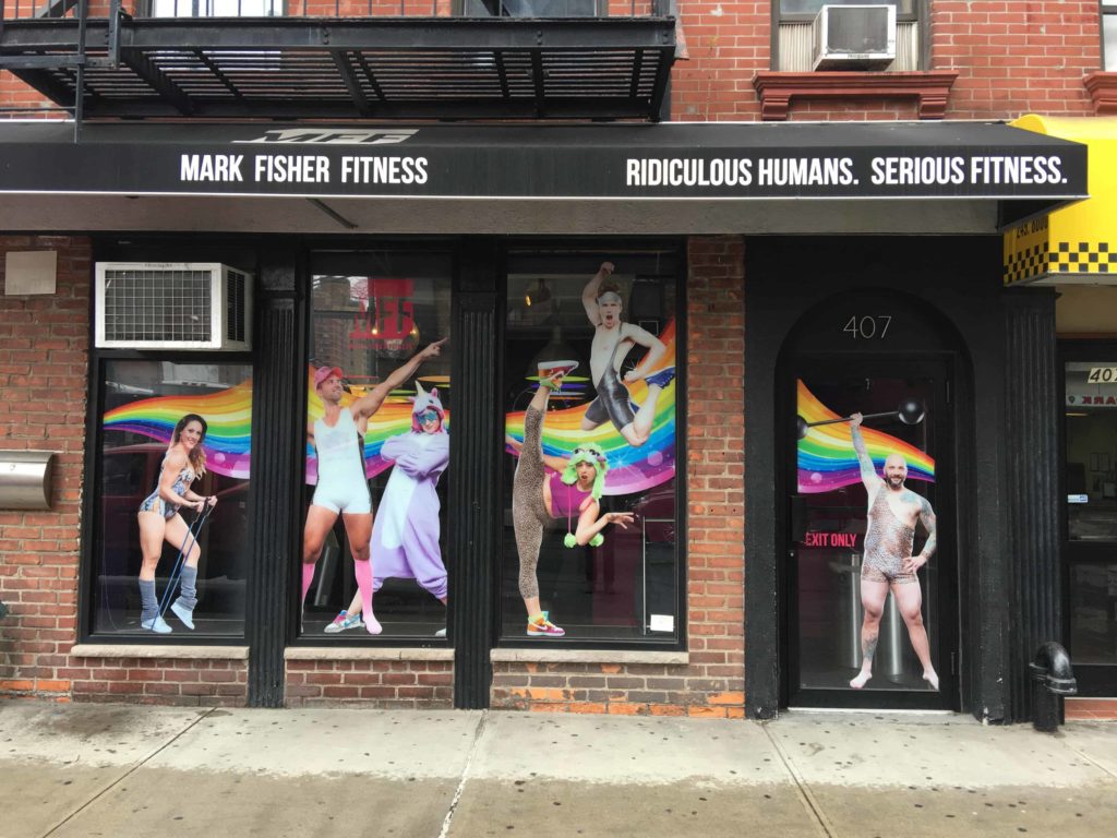 Mark Fisher Fitness location studios