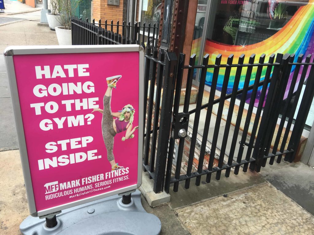 Counter-culture audience marketing is strong here! I love it