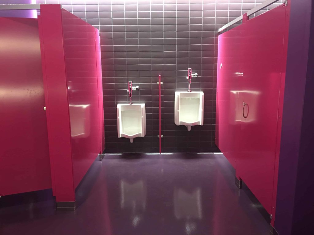 Bathroom at SFMOMA