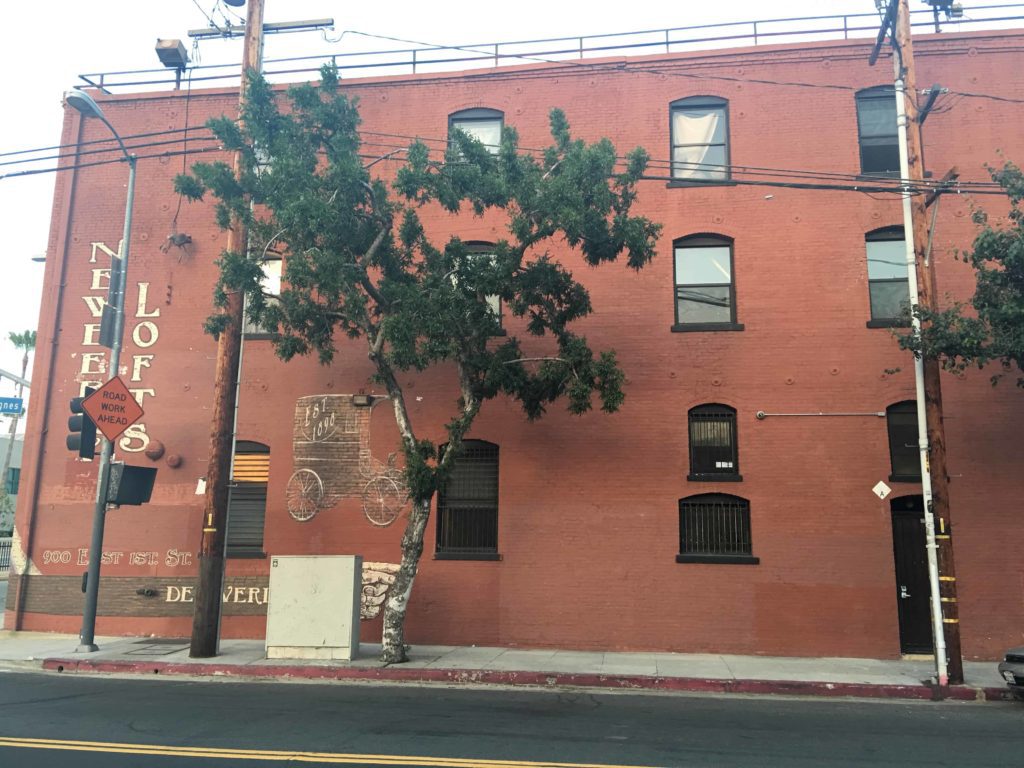 Large brick building