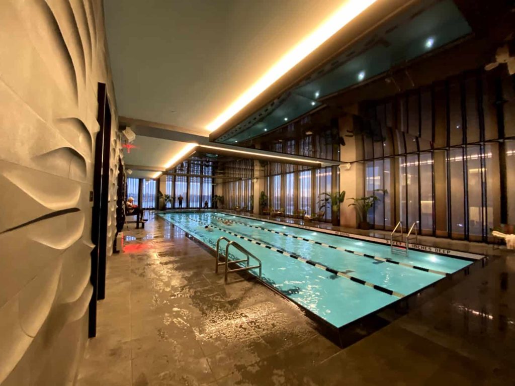 Swimming pool inside