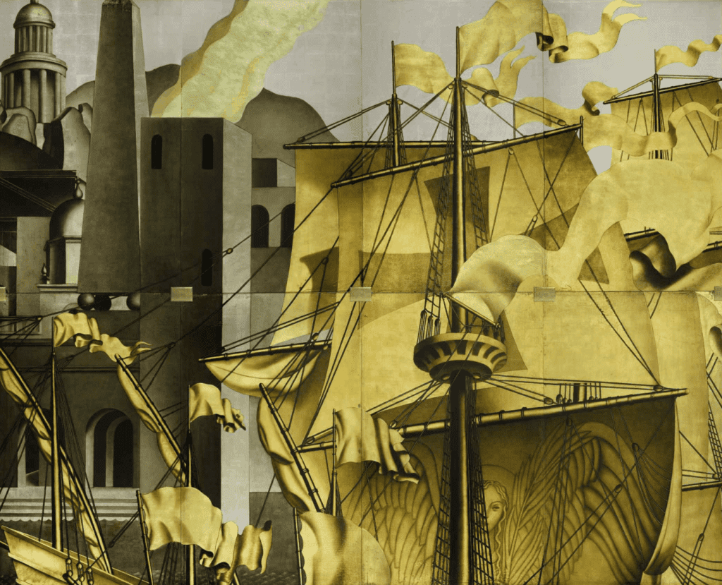 Forbes Gallery Normandie panels for auction