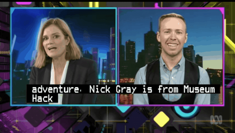 Nick Gray live in The Drum TV show on ABC