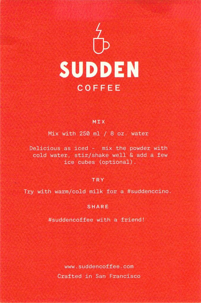 FRONT: Instructions to Mix, Try, Share