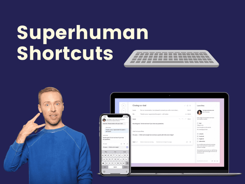 Keyboard shortcuts for email by Nick Gray