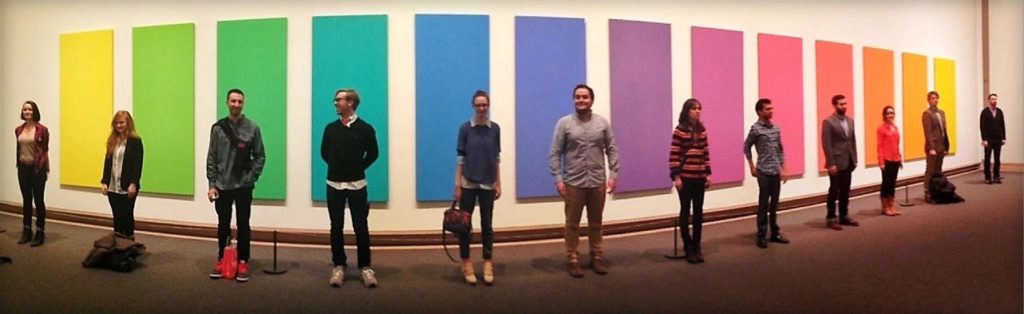 Spectrum V by Ellsworth Kelly