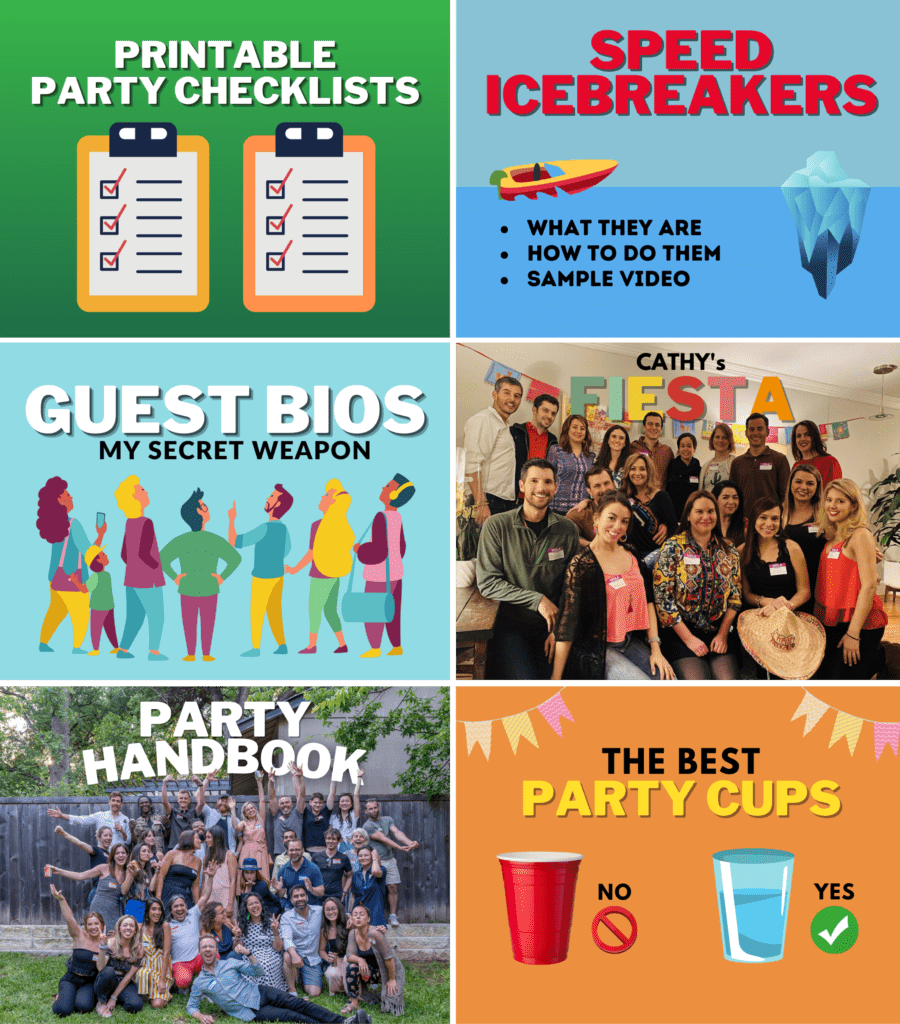 sample featured image and thumbnail posts from my party site