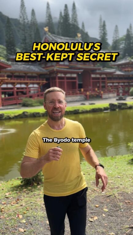 Nick in Hawaii - Temple