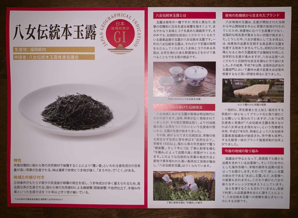 Same brochure as above, but all in Japanese text