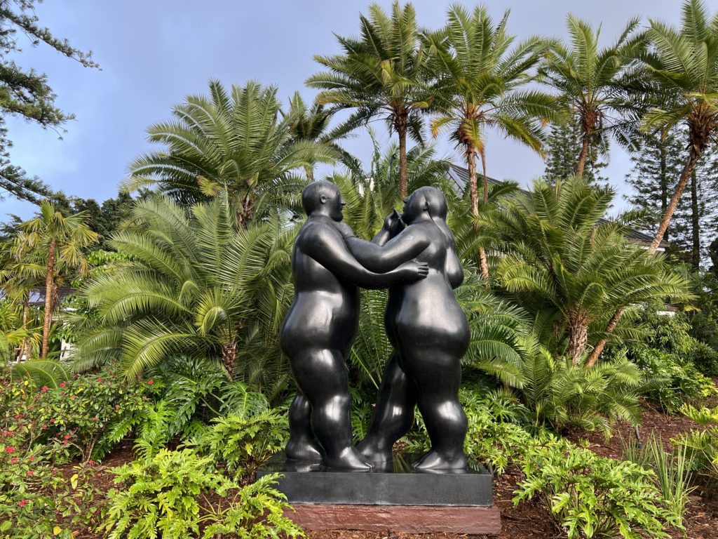 photo of Dancers by Fernando Botero in Lanai Hawaii