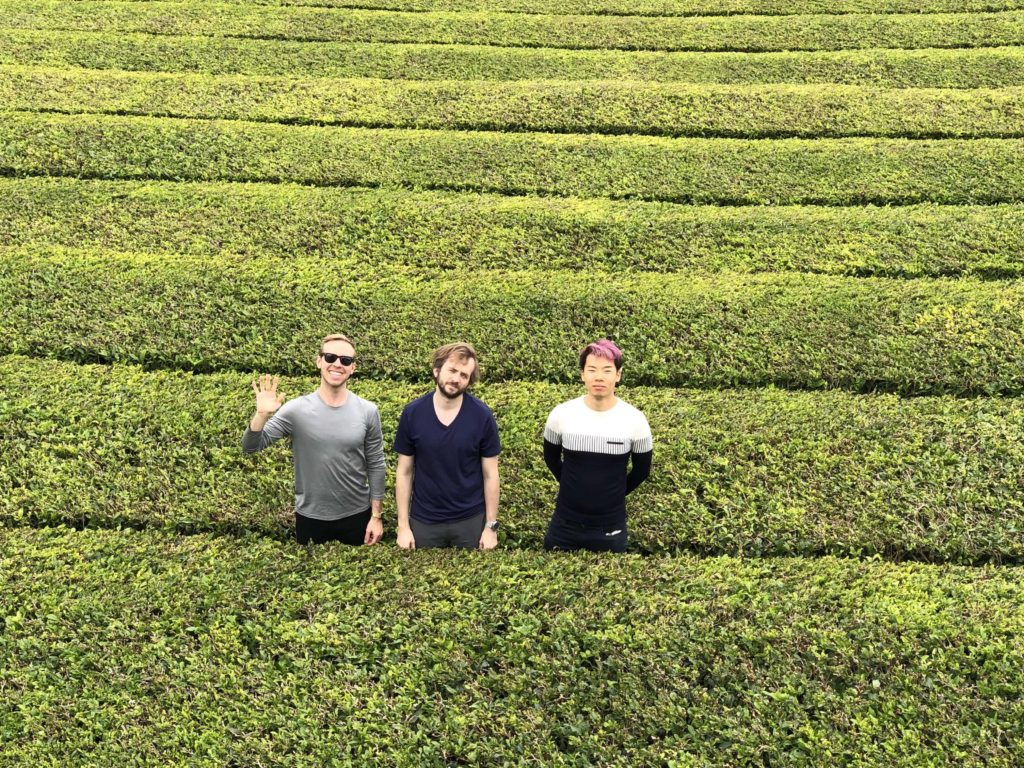 Nick, Tynan, Ben in Azores