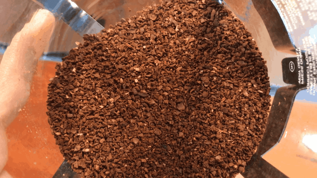 overhead photo of coffee