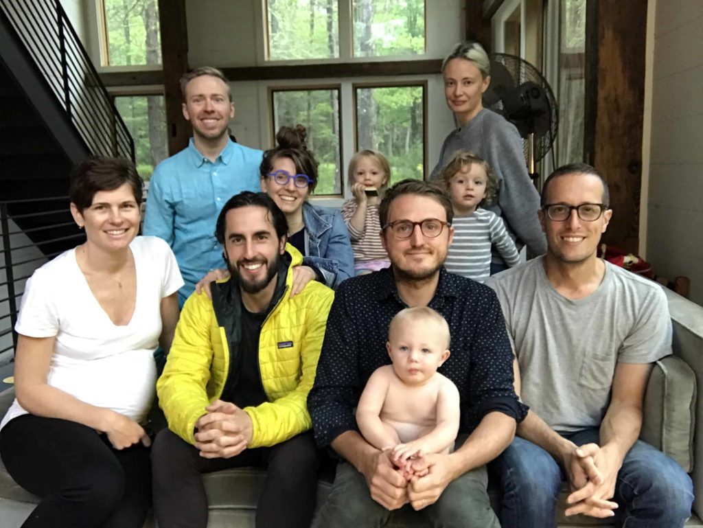 people at Beaver Brook with Zach Klein
