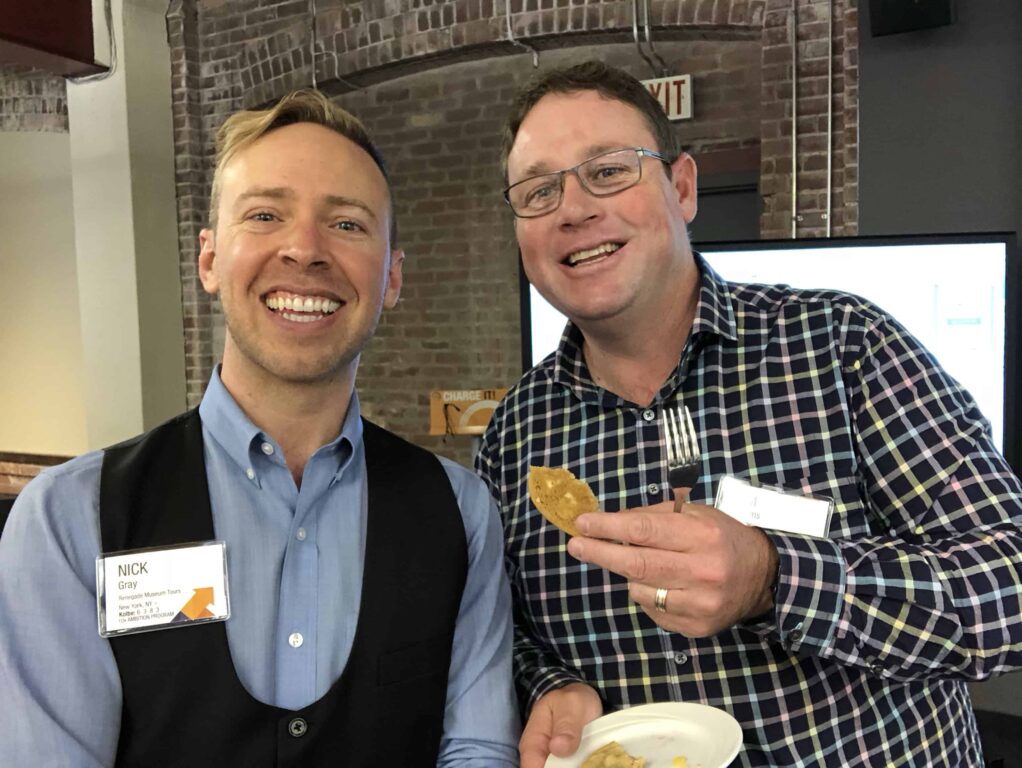Cookie break at Strategic Coach workshop