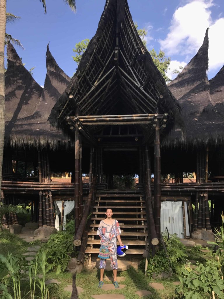 Entrance to Bambu Indah
