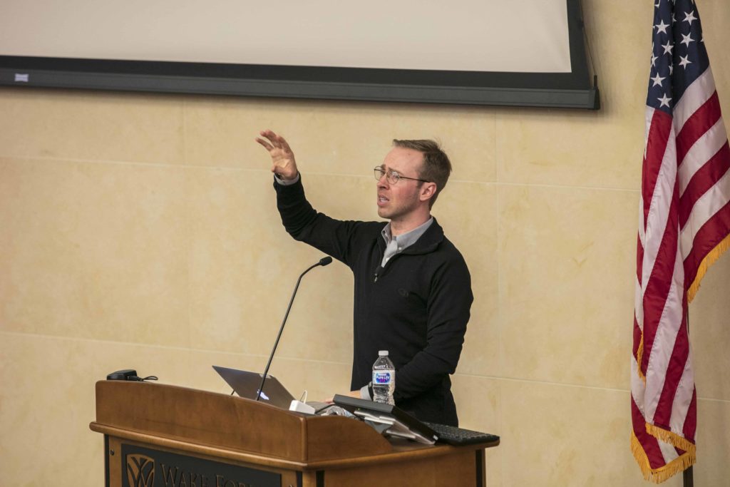 Speech to Students of Entrepreneurship at Wake Forest University