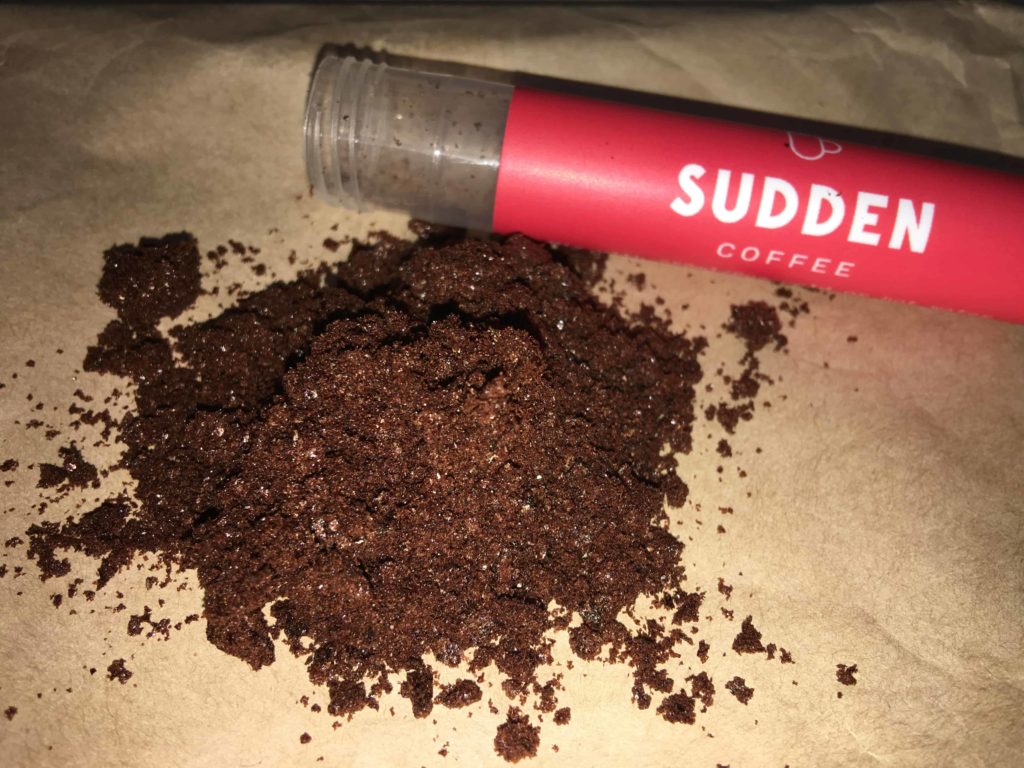 Sudden Coffee vial