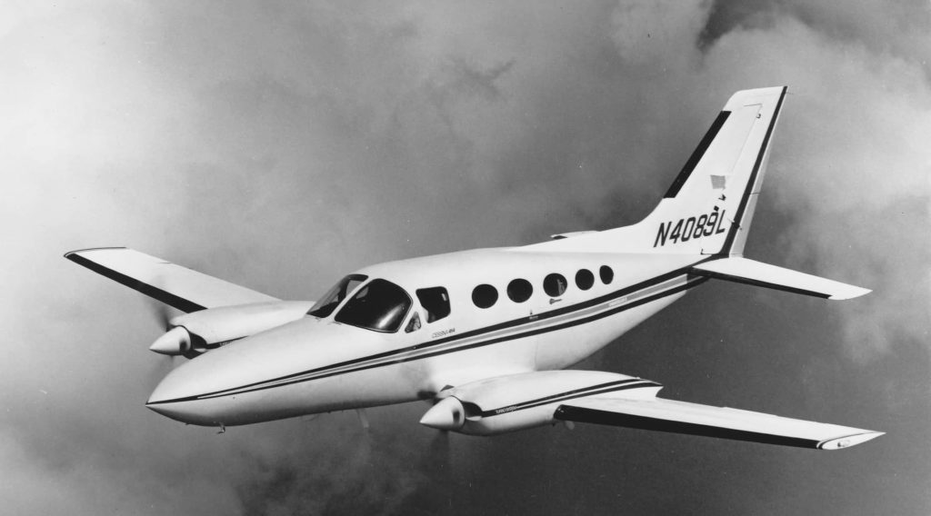 Sam Walton flew a LOT in a Cessna 414 similar to this