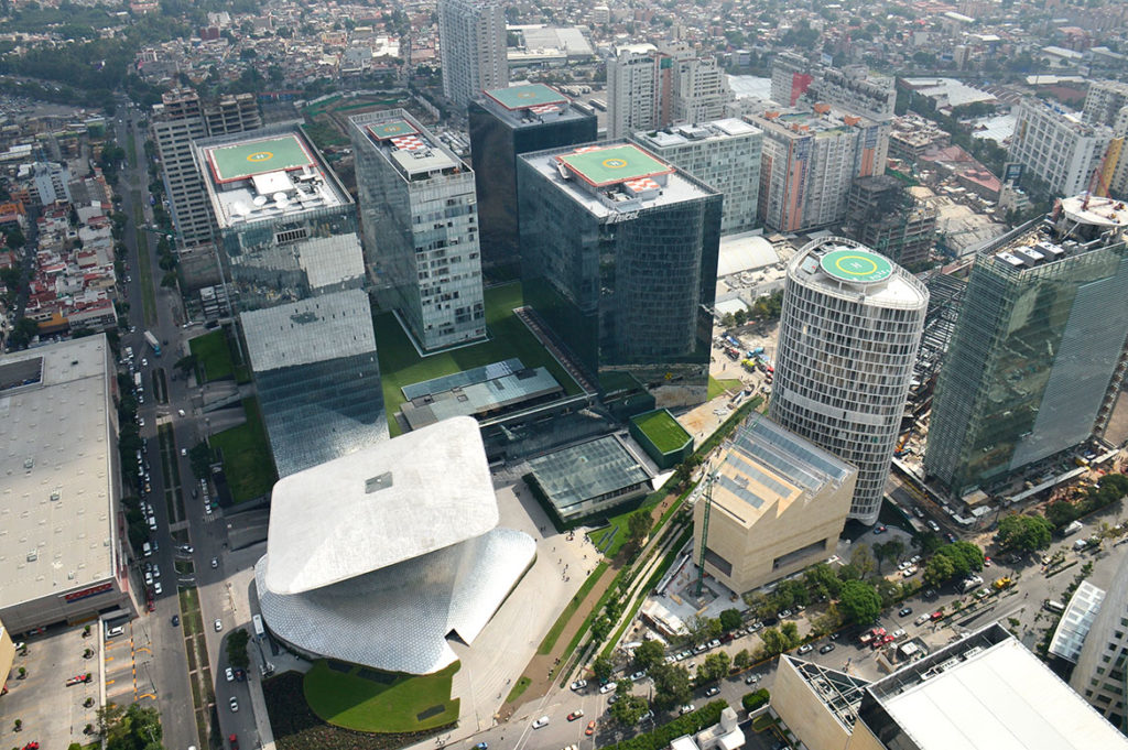 Polanco is a wealthy, upscale district.
