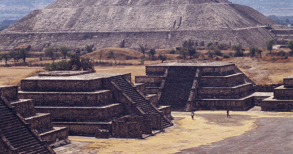 Teotihuacan means "the place where the gods were created." It's a UNESCO World Heritage Centre.
