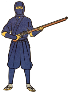 Image of a Saga Ninja holding a rifle