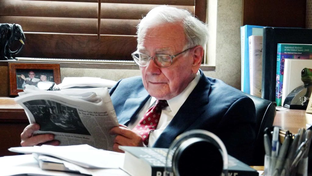 Pic from the Warren Buffett documentary