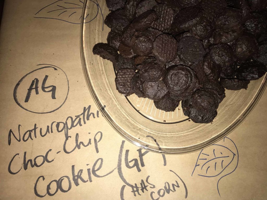 Black cookies