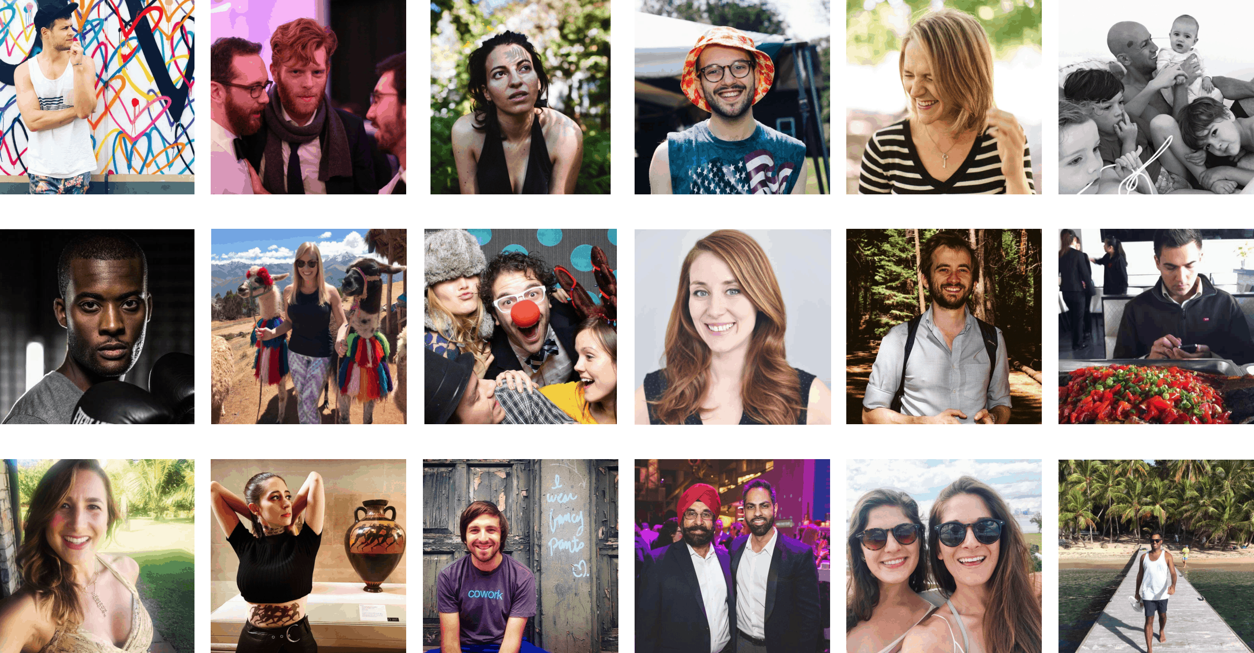 Headshots of smart fun great people in New York City who I'm lucky to call my friends