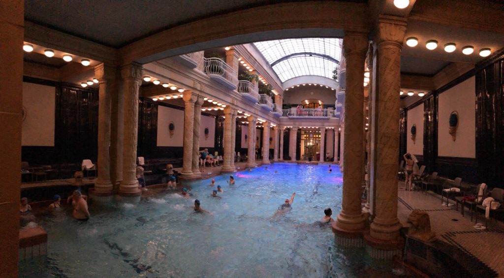 Bath house in Budapest