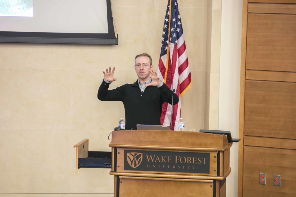 Speech to Students of Entrepreneurship at Wake Forest University by Nick Gray
